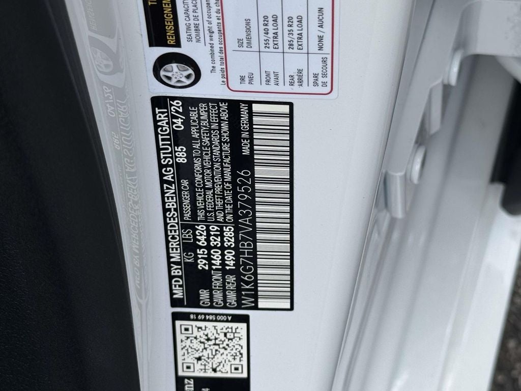 2027 Mercedes-Benz S-Class S 580 4MATIC®