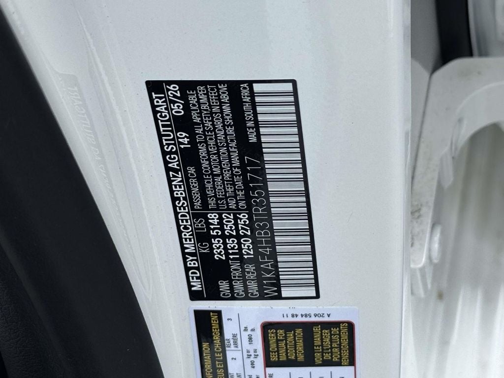 2026 Mercedes-Benz C-Class C 300 4MATIC®
