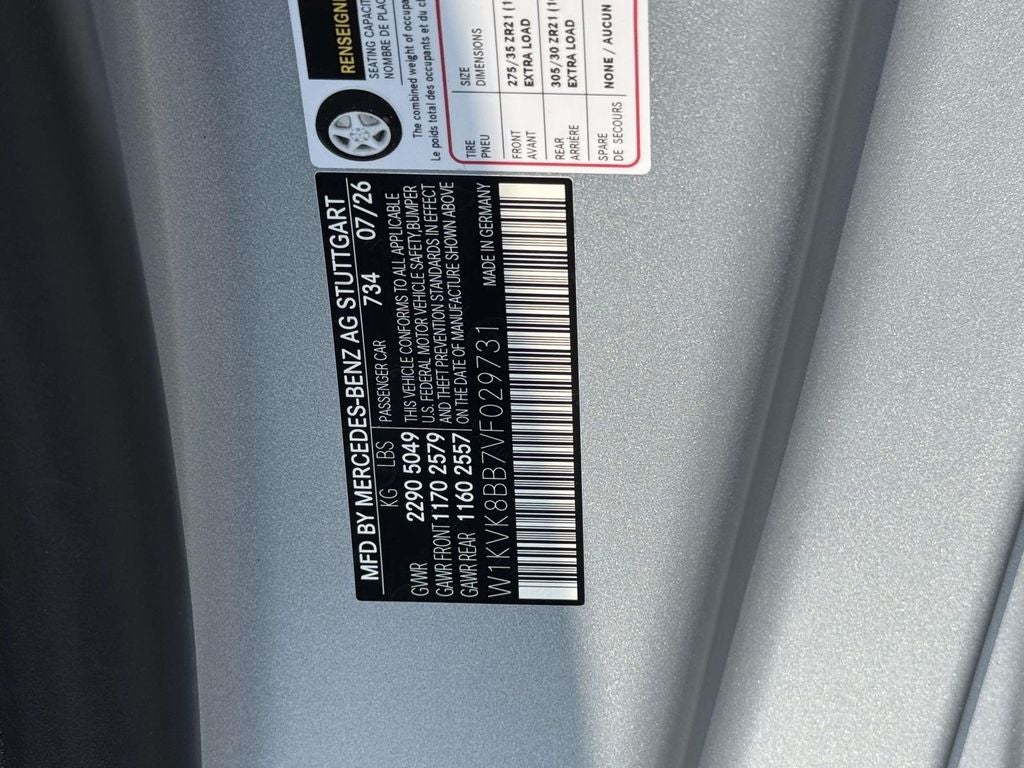 2027 Mercedes-Benz SL-Class SL 63 AMG® 4MATIC®