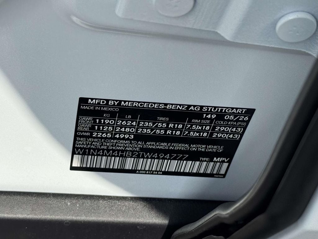 2026 Mercedes-Benz GLB GLB 250 4MATIC®