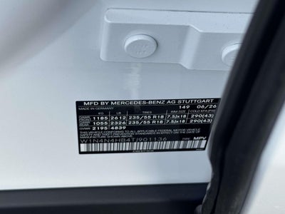 2026 Mercedes-Benz GLA GLA 250 4MATIC®