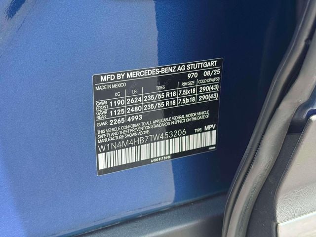2026 Mercedes-Benz GLB GLB 250 4MATIC®