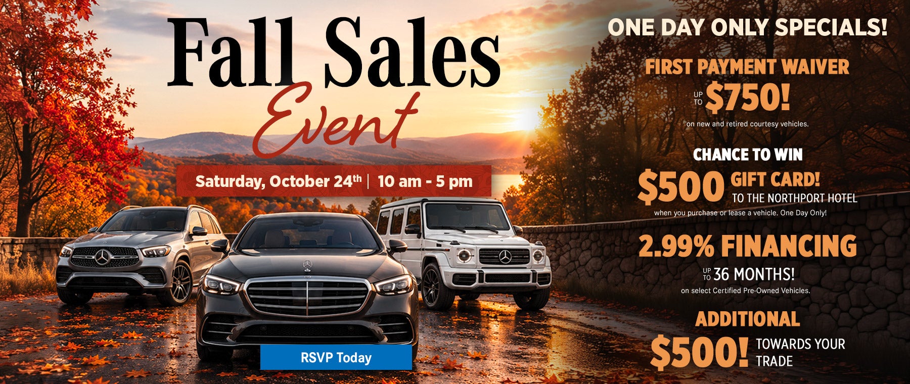 fall sales event