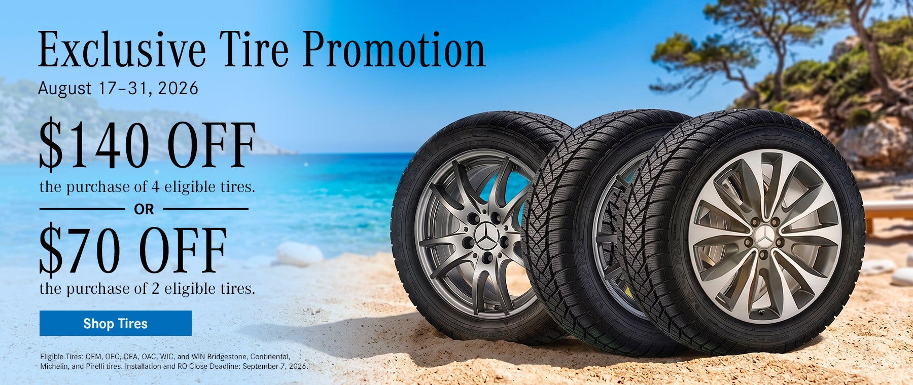 Mercedes-Benz Tire Promo
